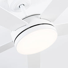 Load image into Gallery viewer, Vaczon 48&quot; 5 Blades Industrial DC Motor Ceiling Fan with LED Lighting and Remote Control
