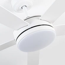 Cargar imagen en el visor de la galería, Vaczon 48&quot; 5 Blades Industrial DC Motor Ceiling Fan with LED Lighting and Remote Control
