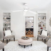 Load image into Gallery viewer, Vaczon 52&quot; DC Motor Ceiling Fan with LED Lighting and Remote Control
