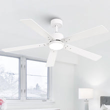 Load image into Gallery viewer, Vaczon 52&quot; DC Motor Ceiling Fan with LED Lighting and Remote Control
