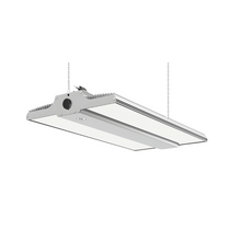 Cargar imagen en el visor de la galería, Premium 1.6ft LED Linear High Bay Light - (240W/192W/144W) Selective Wattage and CCT (3000K/4000K/5000K) - 36,000 Lumens
