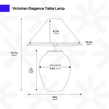 Load image into Gallery viewer, Victorian Table Lamp
