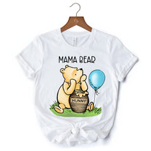 Carregar imagem no visualizador da galeria, Charming Mama Bear Cute T-Shirt, Trendy White Tee Mom Gift
