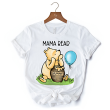 Load image into Gallery viewer, Charming Mama Bear Cute T-Shirt, Trendy White Tee Mom Gift
