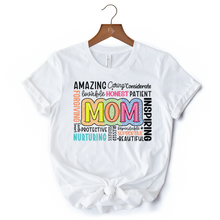 Load image into Gallery viewer, Inspirational Mom Life T-Shirt, White Stylish Casual Women&#39;s Tee
