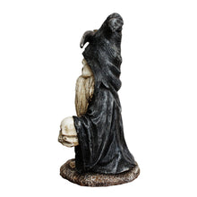 Carregar imagem no visualizador da galeria, (Pre-Order) Grim Reaper Gnome Figurine 7&quot;, Gothic Occult Statue Yard Decoration
