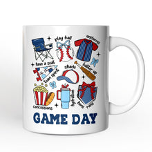 Carregar imagem no visualizador da galeria, Retro Game Day Baseball Personalized Mug, Sports Lover Gift with Custom Name
