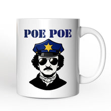 Carregar imagem no visualizador da galeria, Police Edgar Allan Poe Poe Personalized Mug, Funny Gift with Custom Name
