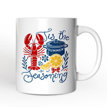 Load image into Gallery viewer, Crawfish Boil Season Summer Personalized Mug, Seafood Funny Retro Gift with Custom Name
