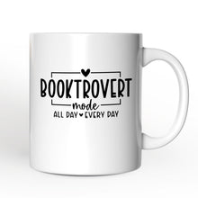 Load image into Gallery viewer, Booktrovert Personalized Mug, Gift For Book Lover With Custom Name
