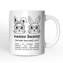 Load image into Gallery viewer, Easter Bunny Definition Personalized Mug, Funny Spring Gift With Custom Name
