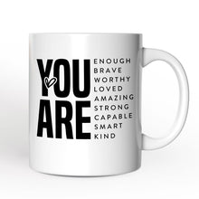 Carregar imagem no visualizador da galeria, Inspirational Words Personalized Mug, Significant Other Gift With Custom Name
