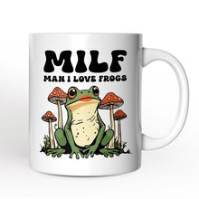 Carregar imagem no visualizador da galeria, Man I Love Frogs Personalized Mug, Mother Gift With Custom Name
