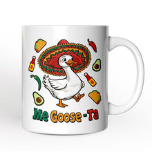 Carregar imagem no visualizador da galeria, Me Goose-Ta Personalized Mug, Mexican Sombrero Goose Gift With Custom Name
