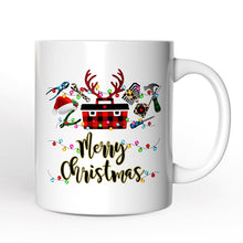 Carregar imagem no visualizador da galeria, Personalized Mug Handyman Buffalo Plaid Christmas Woodworking Gift
