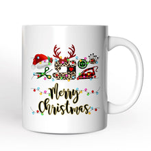 Carregar imagem no visualizador da galeria, Personalized Mug Sewing Buffalo Plaid Christmas, Clothing Stylist Gift
