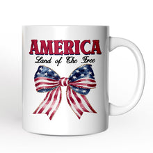 Carregar imagem no visualizador da galeria, Proud American Personalized Mug, America Gift With Custom Name
