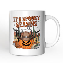 Carregar imagem no visualizador da galeria, It's Spooky Season Y'all Personalized Mug, Funny Western Halloween Gift with Custom Name
