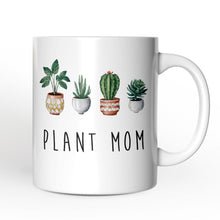 Carregar imagem no visualizador da galeria, Minimalist Plant Mom Personalized Mug, Custom Gift with Name for Plant Lovers
