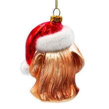 Carregar imagem no visualizador da galeria, Golden Retriever Glass Christmas Ornament, Labrador Tree Decoration
