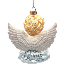 Load image into Gallery viewer, Vintage Angel Handpainted Classic Glass Christmas Ornament, Sentimental Faith Gift
