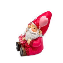 Load image into Gallery viewer, Whimsical Love Story Gnome Couple Small Figurine, 4" Cute and Small Valentine's Day Gift Mini Statue
