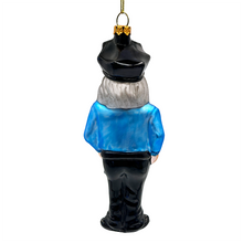 Load image into Gallery viewer, (Pre-Order) Santa the Police Officer Glass Christmas Ornament, Law Enforcement Cop Tree Decor
