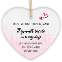 Carregar imagem no visualizador da galeria, Forever by Our Side Ornament, Christmas Memorial Gift for Loved Ones
