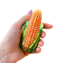 Cargar imagen en el visor de la galería, Charming Corn Glass Christmas Ornament, Farmer Style Tree Decor
