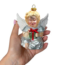 Load image into Gallery viewer, Vintage Angel Handpainted Classic Glass Christmas Ornament, Sentimental Faith Gift
