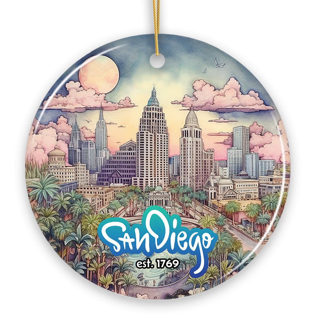 Creative San Diego Holiday Decoration, Memorable Memento and Present
