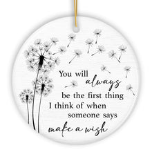 Carregar imagem no visualizador da galeria, Forever First in My Wishes Ornament, Gift for Emotional Reminder of Special Memories

