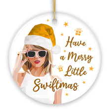 Carregar imagem no visualizador da galeria, Have a Merry Little Swift Christmas Ornament
