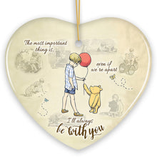 Load image into Gallery viewer, I&#39;ll Always be with You Ornament, Comforting Pooh Bear Christmas Gift and Keepsake
