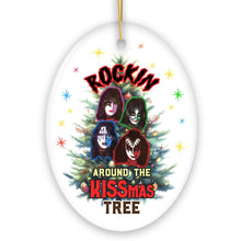 Carregar imagem no visualizador da galeria, Iconic Hard Rock n Roll Guitar Christmas Ornament, Rockin Around the Christmas Tree
