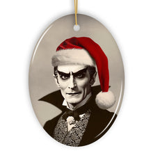 Load image into Gallery viewer, Phantom Count Dracula Ornament, Eerie Holiday Keepsake for Halloween Celebrations
