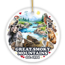 Carregar imagem no visualizador da galeria, Unique Great Smoky Mountains Handcrafted Nature Ornament, Tennessee and North Carolina National Park Souvenir
