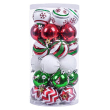 Load image into Gallery viewer, Unique and Sparkling Christmas Bauble Set of 30, Holiday Tree Set
