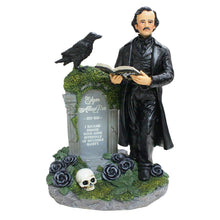 Load image into Gallery viewer, (Pre-Order) Edgar Allan Poe Handpainted 9&quot; Figurine, Horror Home Statue Decoration

