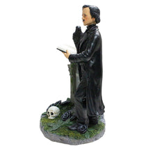 Load image into Gallery viewer, (Pre-Order) Edgar Allan Poe Handpainted 9&quot; Figurine, Horror Home Statue Decoration

