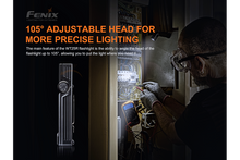 Load image into Gallery viewer, Fenix WT25R Adjustable Head LED Flashlight - 1000 Lumens
