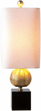 Carregar imagem no visualizador da galeria, Watsonville Gold &amp; Blac Resin Table Lamp
