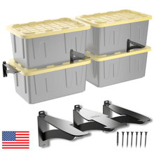 Carregar imagem no visualizador da galeria, Wall Bin Storage System for Garage or Shed Organization
