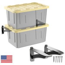 Carregar imagem no visualizador da galeria, Wall Bin Storage System for Garage or Shed Organization
