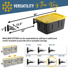 Carregar imagem no visualizador da galeria, Wall Bin Storage System for Garage or Shed Organization
