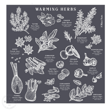 Load image into Gallery viewer, Warming Herbs - Mesh Stencil 12x18

