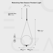 Load image into Gallery viewer, Waterdrop New Season Pendant Light
