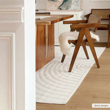 Load image into Gallery viewer, Deron White Washable 3D Rug
