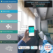 Load image into Gallery viewer, Pioneer® Quantum Ultra™ 12,000 BTU 24 SEER2 230V High-Wall Ductless Energy-Star Mini-Split Air Conditioner Inverter Heat Pump Full Set
