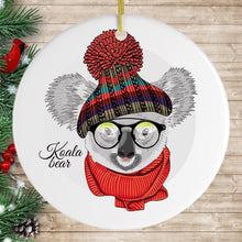 Carregar imagem no visualizador da galeria, Winter Koala Christmas Ornament
